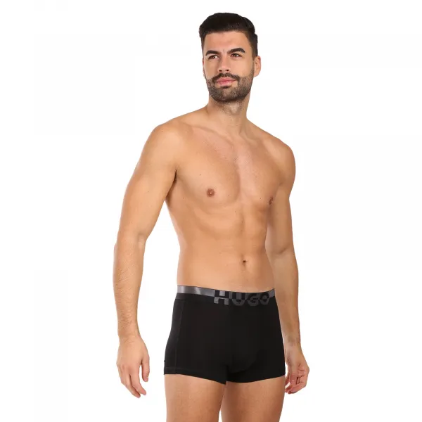 3PACK pánske boxerky HUGO čierna (50545667 002) M, trenky