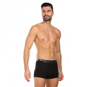 3PACK pánske boxerky HUGO čierna (50545667 002) M, trenky