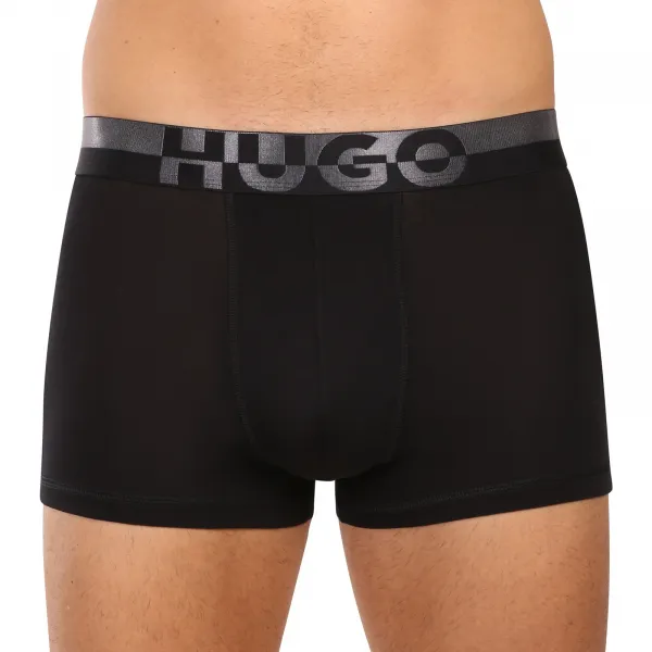 3PACK pánske boxerky HUGO čierna (50545667 002) M, trenky