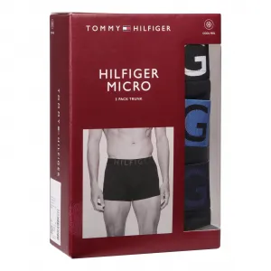 3PACK pánske boxerky Tommy Hilfiger čierne (UM0UM03467 0V9) M, trenky