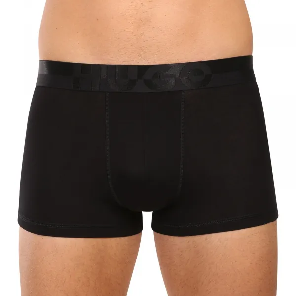3PACK pánske boxerky HUGO čierna (50545667 002) M, trenky