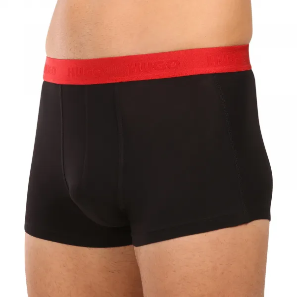 3PACK pánske boxerky HUGO čierne (50532611 009) L, trenky