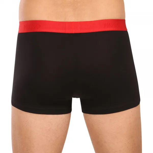 3PACK pánske boxerky HUGO čierne (50532611 009) L, trenky