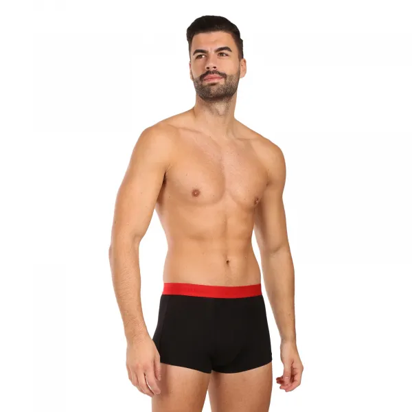 3PACK pánske boxerky HUGO čierne (50532611 009) L, trenky