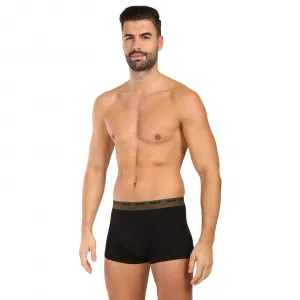 5PACK pánske boxerky HUGO čierne (50532619 003) M, trenky