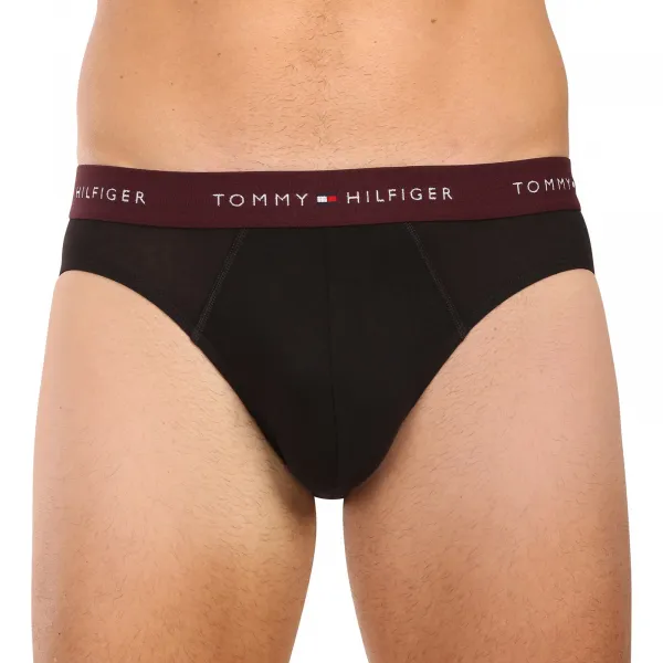 3PACK pánske slipy Tommy Hilfiger čierne (UM0UM03471 0T5) M