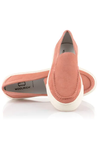 Poltopánky Woolrich Slip On Loafer Women Camoscio Pink