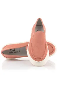 Poltopánky Woolrich Slip On Loafer Women Camoscio Pink