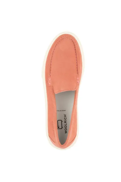 Poltopánky Woolrich Slip On Loafer Women Camoscio Pink