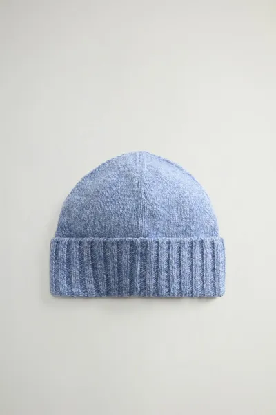 Čapica Woolrich Mouline Beanie Marine