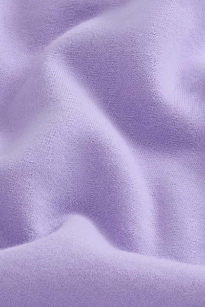 Mikina Woolrich Winter Fleece Crewneck Soft Violet