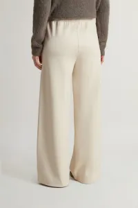 Tepláky Woolrich Super Soft Interlock Sweatpant Milky Cream