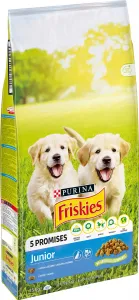 Purina Granule pre psov Friskies Junior s kuracím, mliekom a zeleninou 15 kg