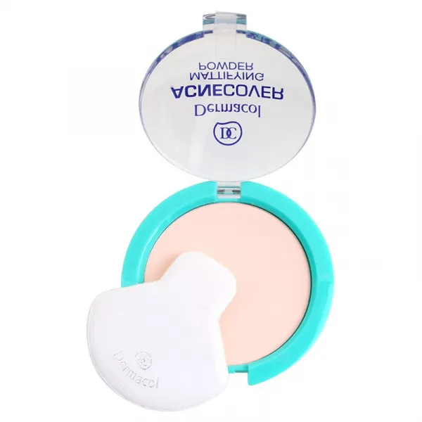 Dermacol Acne Cover kompaktný púder pre problematickú pleť, akné odtieň Porcelain 11 g