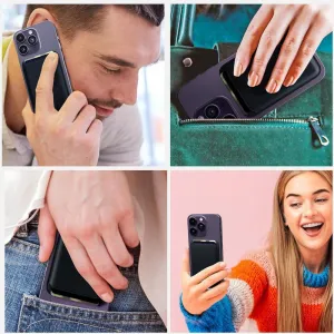 Tech-Protect MagWallet MagSafe obal na kartu na mobil, hnedý