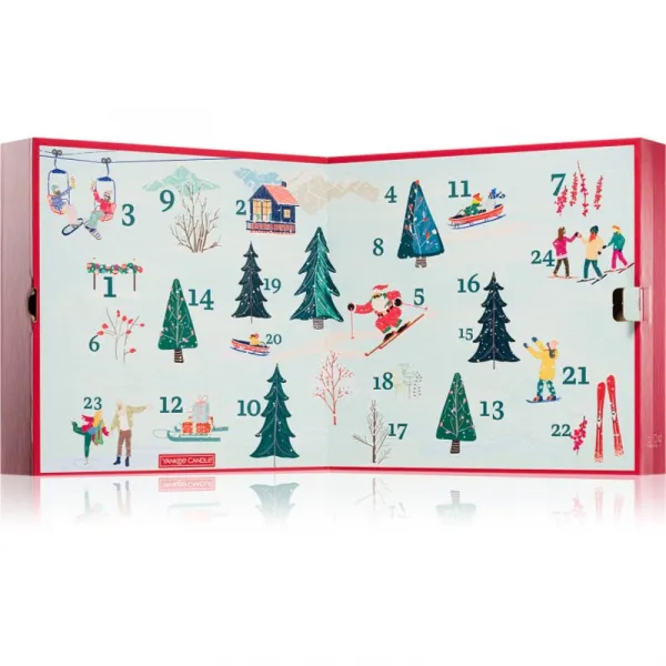 Yankee Candle Christmas Collection Advent Book adventný kalendár