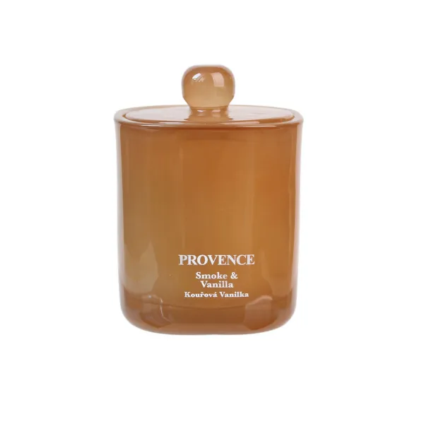 Vonná sviečka v skle PROVENCE 25 hodín smoke vanilla