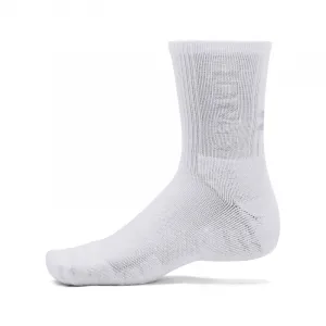 Ponožky UNDER ARMOUR UA 3-Maker 3 pack Mid-Crew-WHT-1373084-100