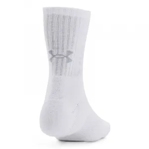 Ponožky UNDER ARMOUR UA 3-Maker 3 pack Mid-Crew-WHT-1373084-100