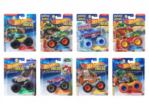 Hot Wheels Monster trucks kaskadérske kúsky Fast and Furious Skyline GT R
