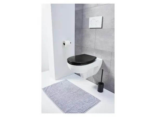Livarno home WC doska (čierna)