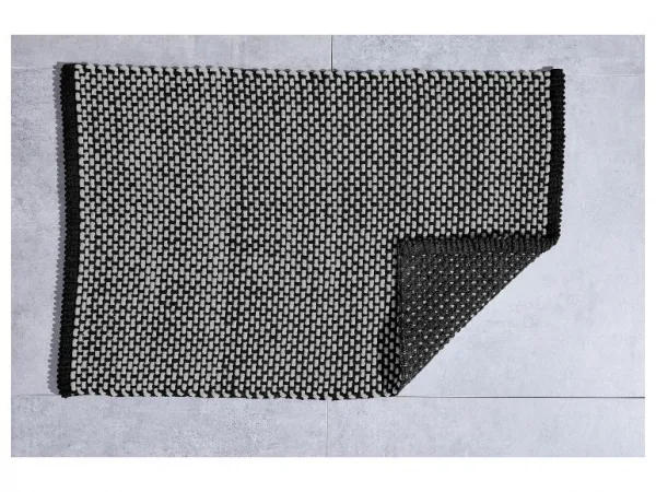 Livarno home Koberček do kúpeľne, 60 x 90 cm (sivá)