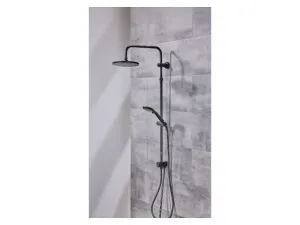 Livarno home Sprchová súprava (čierna)