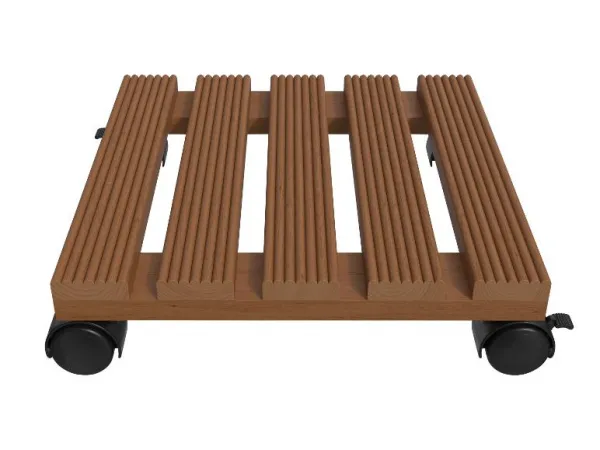 Parkside® Podstavec pod kvetináč (drevo, hnedá)