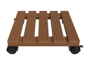 Parkside® Podstavec pod kvetináč (drevo, hnedá)