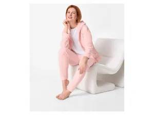 esmara® Dámska flísová domáca súprava, 2-dielna (bledoružová, XS (32/34))