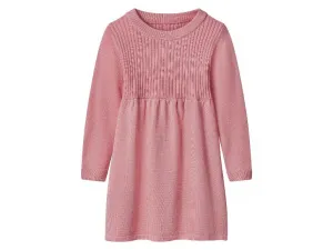 lupilu® Dievčenské pletené šaty s merino vlnou Premium