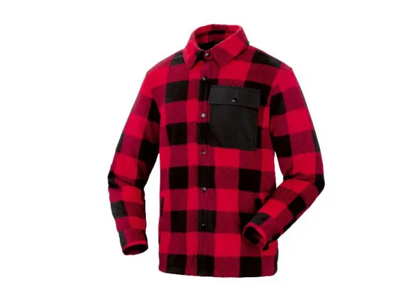 Parkside® Pánska košeľová bunda (červená, XXL (60/62))