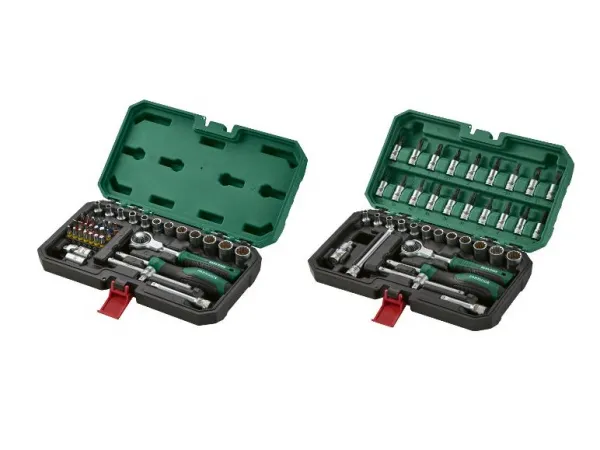 Parkside® Nástrčné kľúče s račňou s pohyblivou hlavou