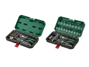 Parkside® Nástrčné kľúče s račňou s pohyblivou hlavou