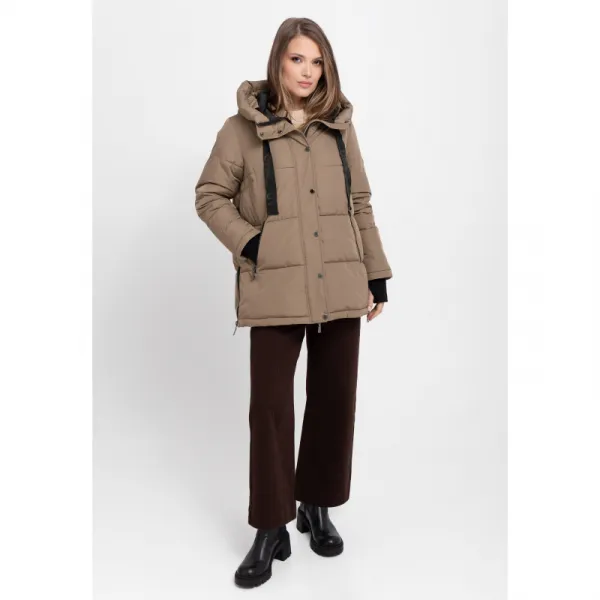 Dámska bunda VOLCANO J-BLIS-102-BEIGE
