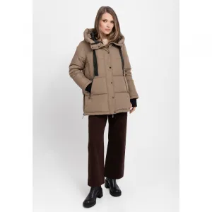 Dámska bunda VOLCANO J-BLIS-102-BEIGE