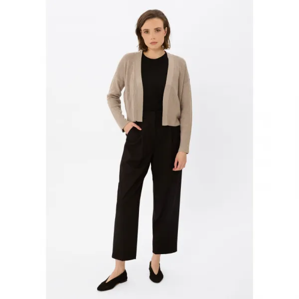 Dámsky sveter VOLCANO S-MIGA-102M-BEIGE MEL