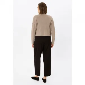 Dámsky sveter VOLCANO S-MIGA-102M-BEIGE MEL