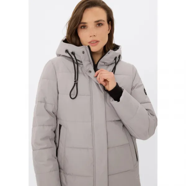 Dámska bunda VOLCANO J-LIVIA-102-BEIGE