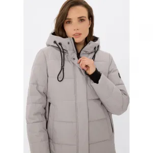 Dámska bunda VOLCANO J-LIVIA-102-BEIGE