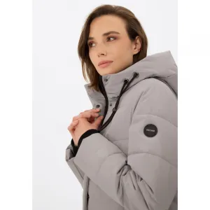 Dámska bunda VOLCANO J-LIVIA-102-BEIGE