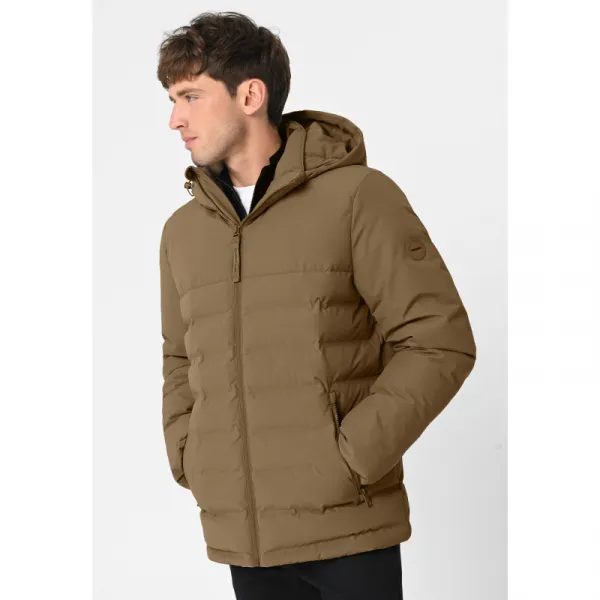 Pánska bunda VOLCANO J-GAWIR-102-BEIGE