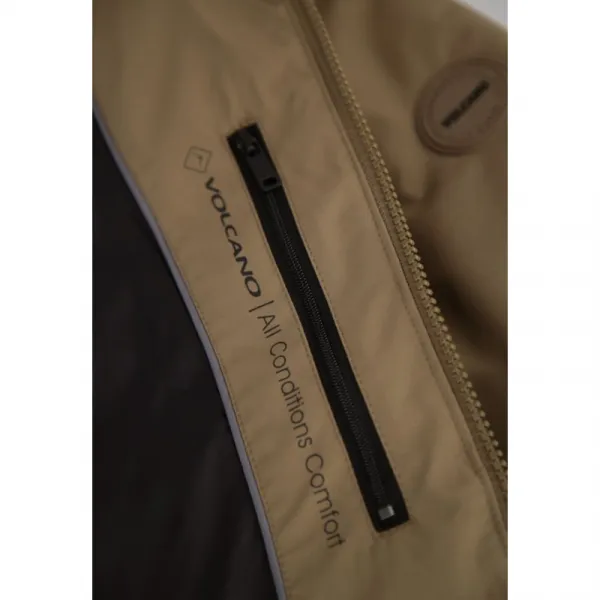 Pánska bunda VOLCANO J-GAWIR-102-BEIGE