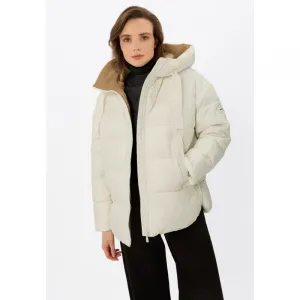 Dámska bunda VOLCANO J-LAVEO-101-CREAM