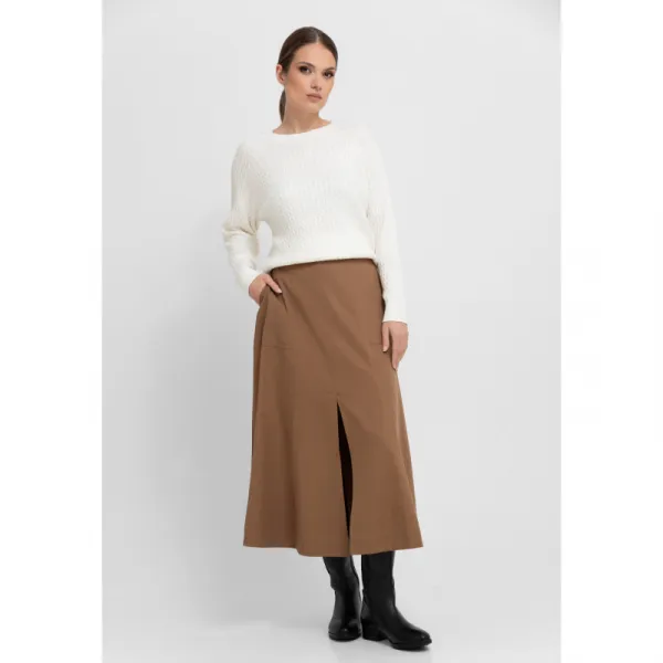 Dámsky sveter VOLCANO S-KAMA 101M-CREAM MEL