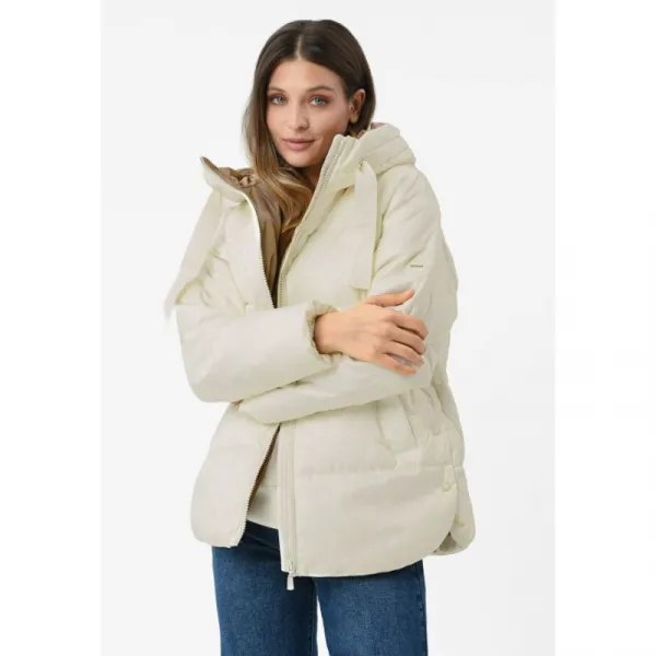 Dámska bunda VOLCANO J-LAVEO-101-CREAM