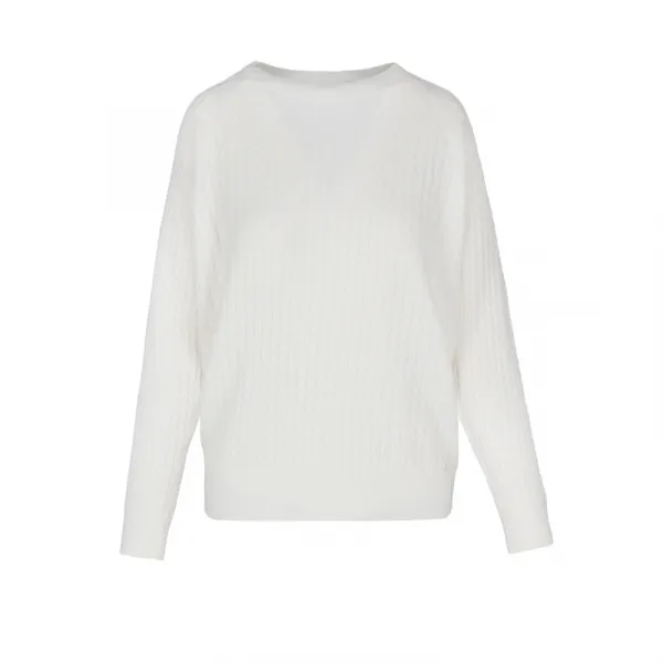 Dámsky sveter VOLCANO S-KAMA 101M-CREAM MEL