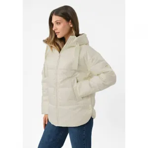 Dámska bunda VOLCANO J-LAVEO-101-CREAM