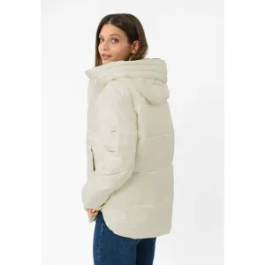 Dámska bunda VOLCANO J-LAVEO-101-CREAM