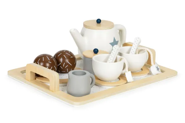 Dětská čajová sada TEA ECOTOYS 17 ks vícebarevná